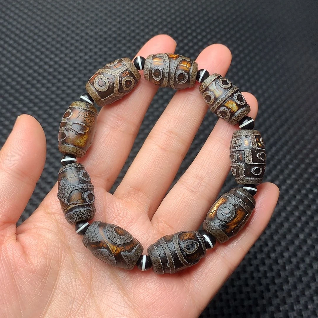 龙***下玛瑙/玉髓未镶嵌手链