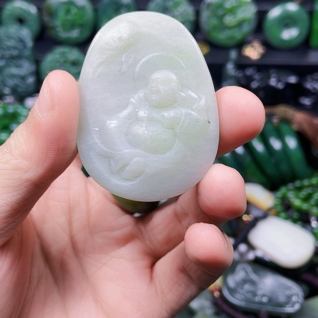 和田玉未镶嵌珠宝半成品