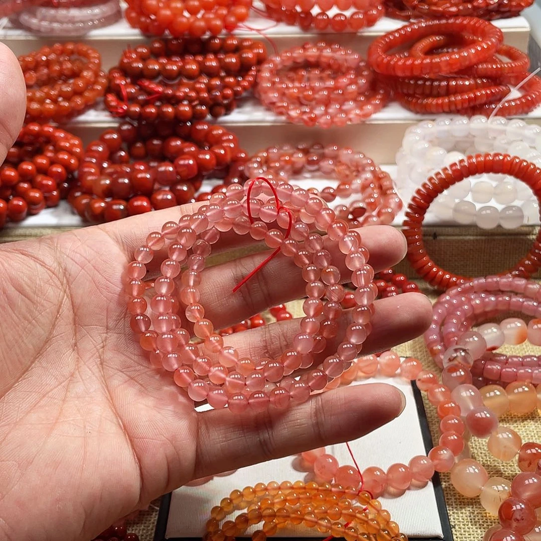 未镶嵌手链南红玛瑙