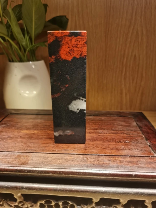 桂林鸡血印章摆件 篆刻 礼品摆件