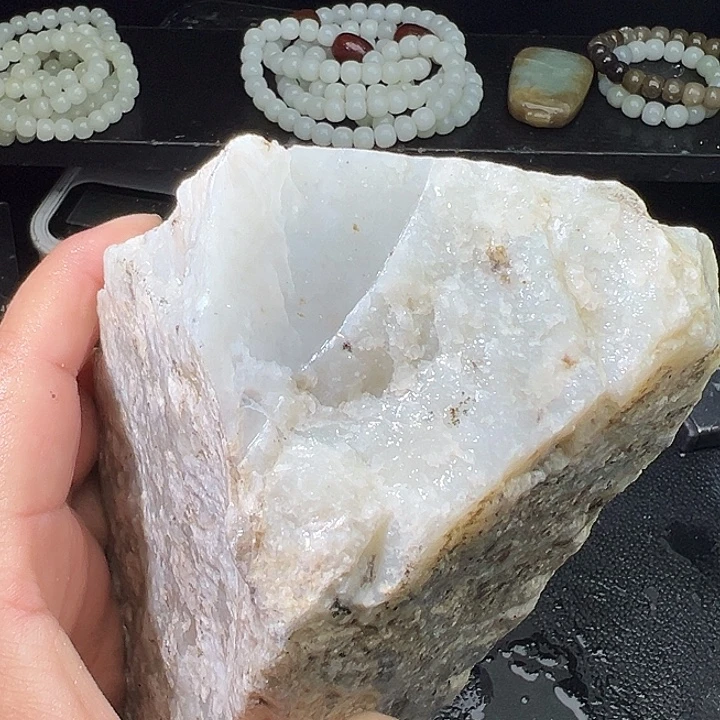 和田玉（糖玉）未镶嵌车挂