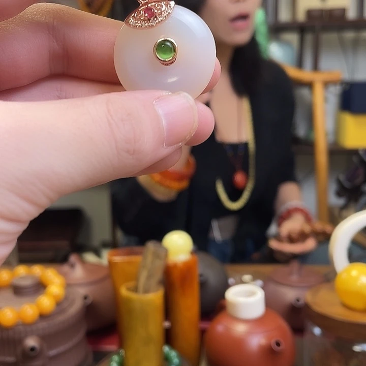 @***卍玛瑙/玉髓合金颈饰玛瑙脖挂