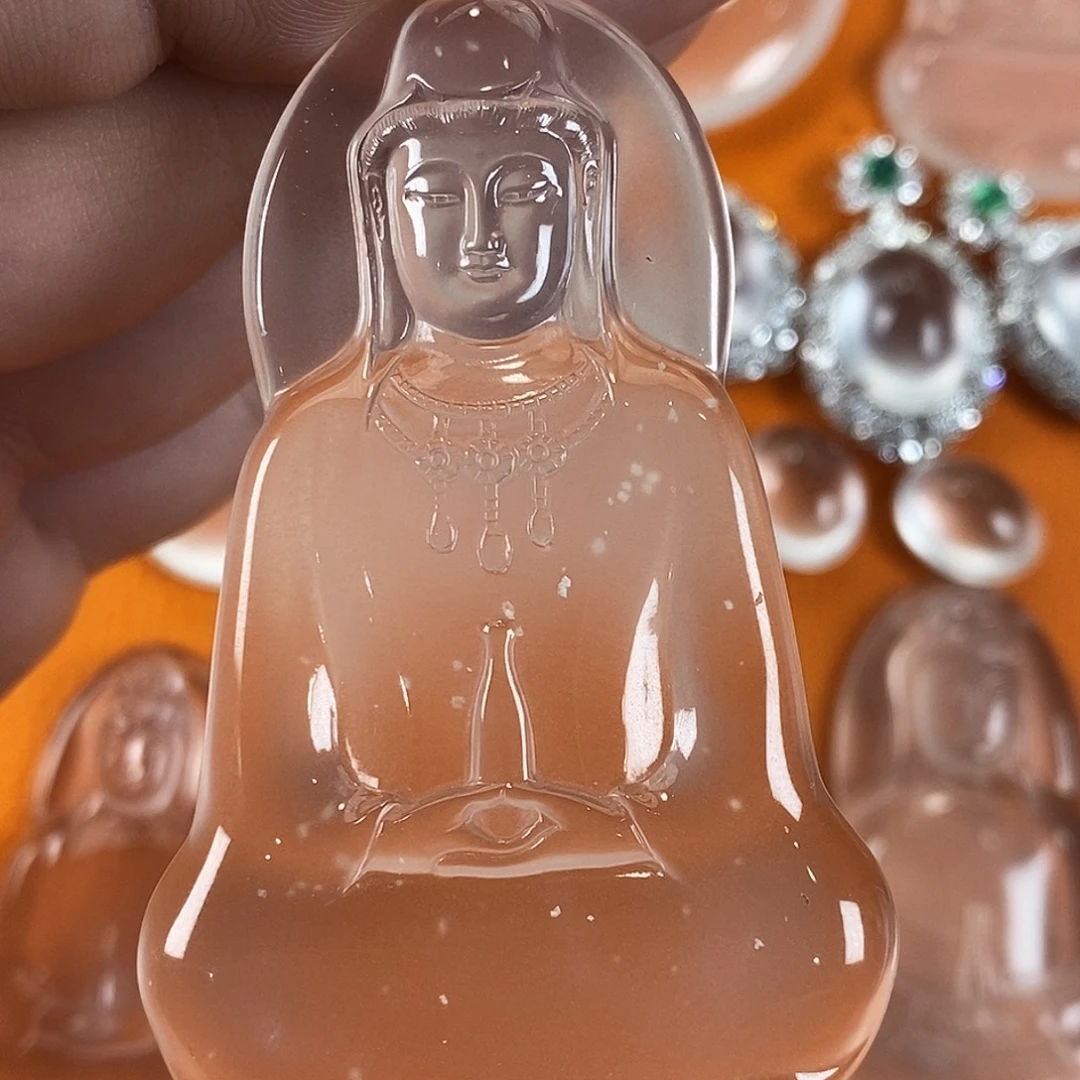 翔***麟石英质玉未镶嵌吊坠(不含链)