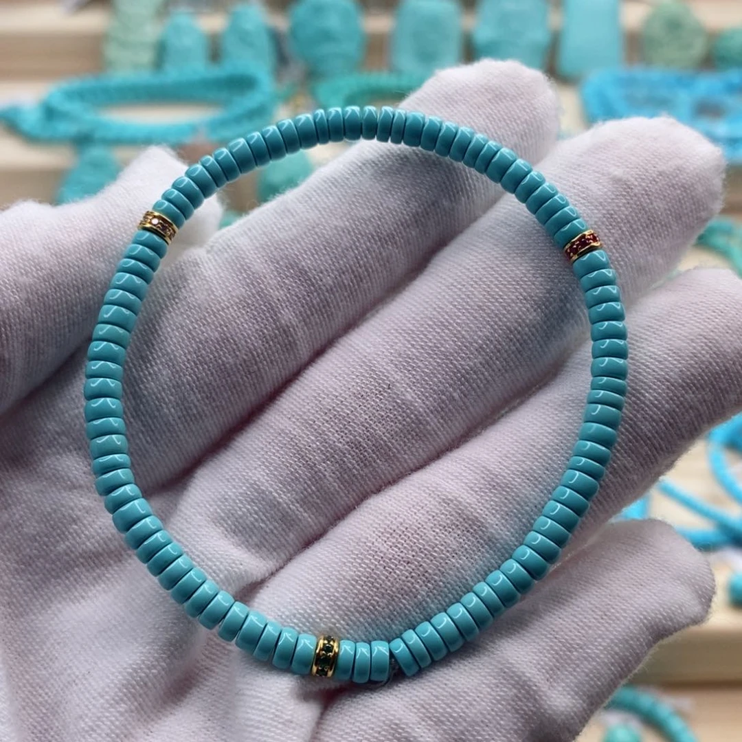 绿松石珠宝奇石未镶嵌