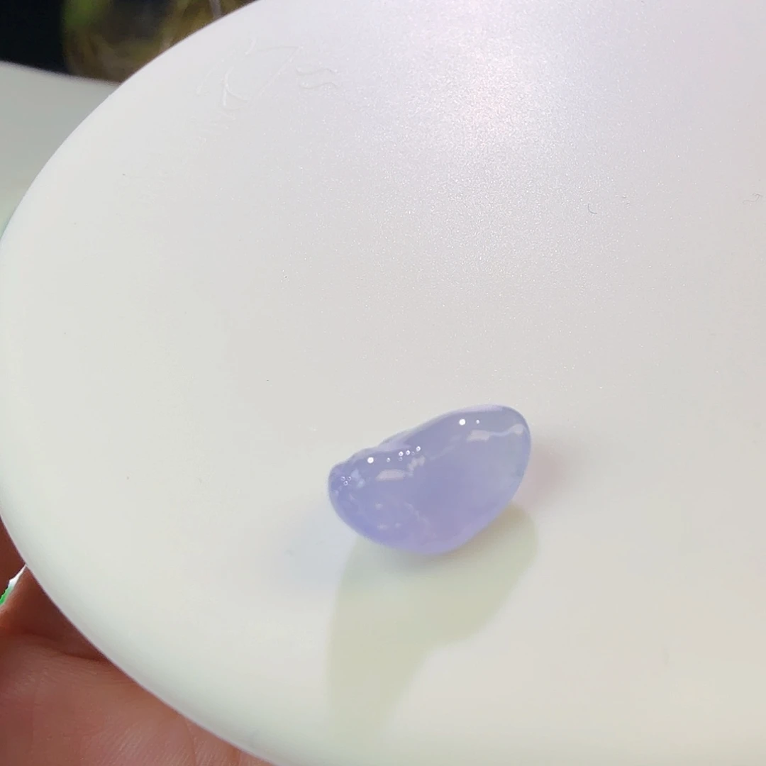 翡翠裸石冰紫皮裘