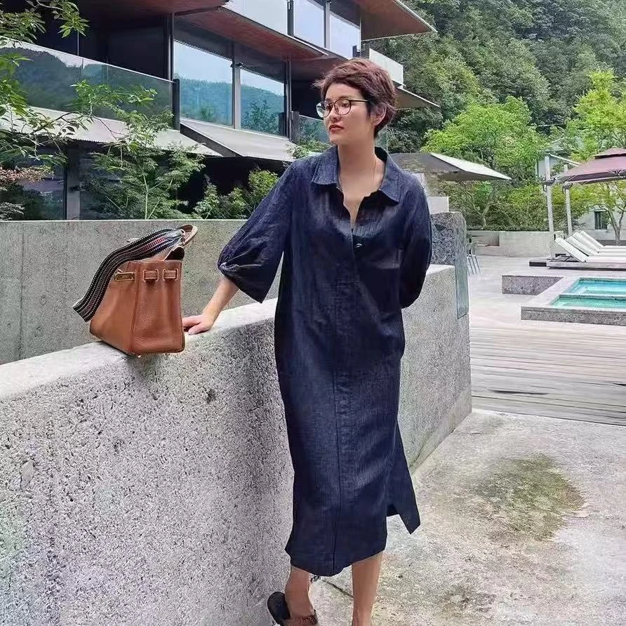 【李美丽专属】QZ2013宽松连衣裙