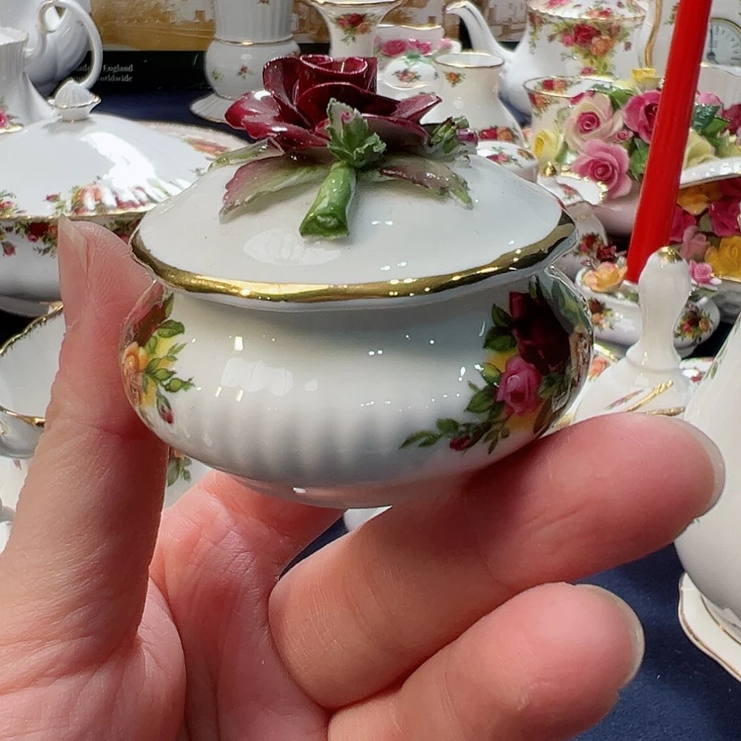 摆件中古美物 老镇玫瑰