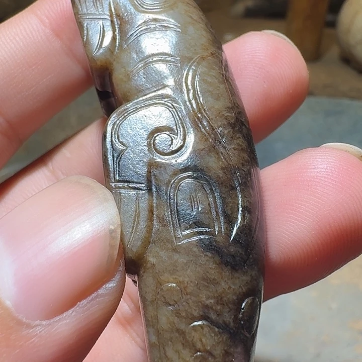 沉***仁和田玉（糖玉）未镶嵌颈饰