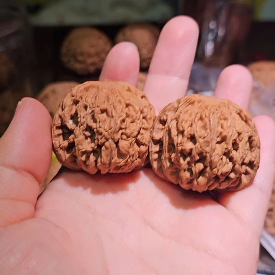 文玩核桃吊坠38麒麟磨盘