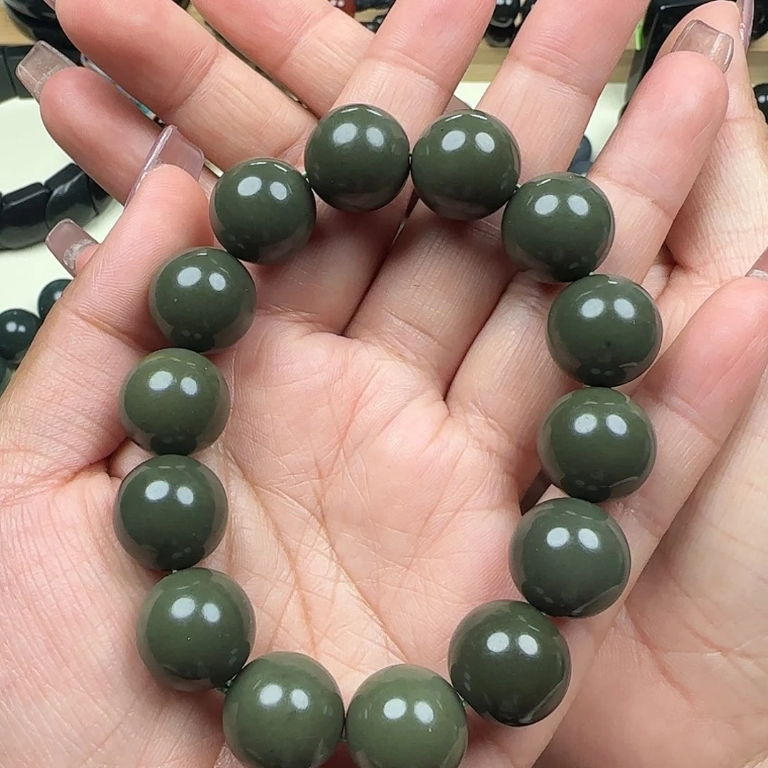 和田玉未镶嵌手串