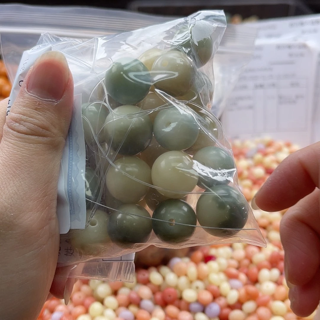 白玉菩提吊坠b16mm 20 微瑕不售后