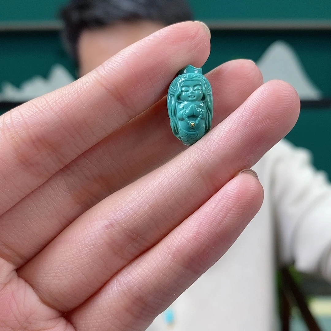 绿松石未镶嵌珠宝奇石