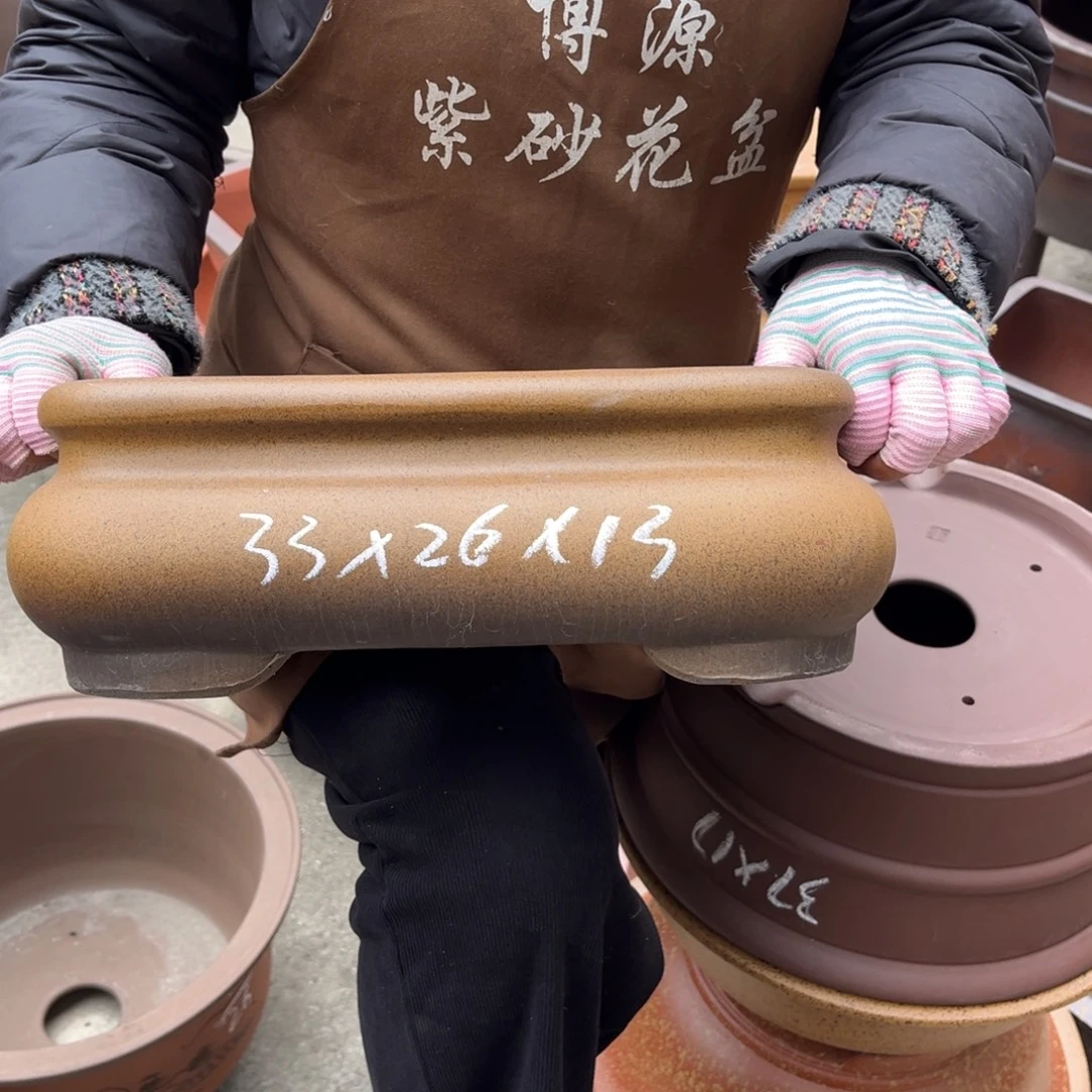 紫砂花盆盆景艺术