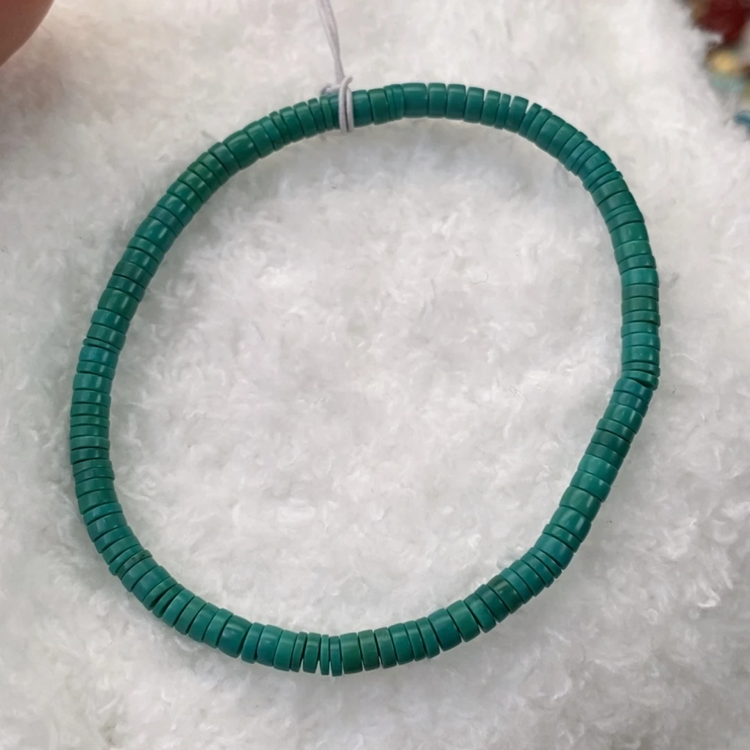 绿松石未镶嵌老型3.5旬阳绿