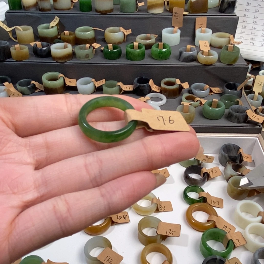 和田玉（糖玉）未镶嵌戒指