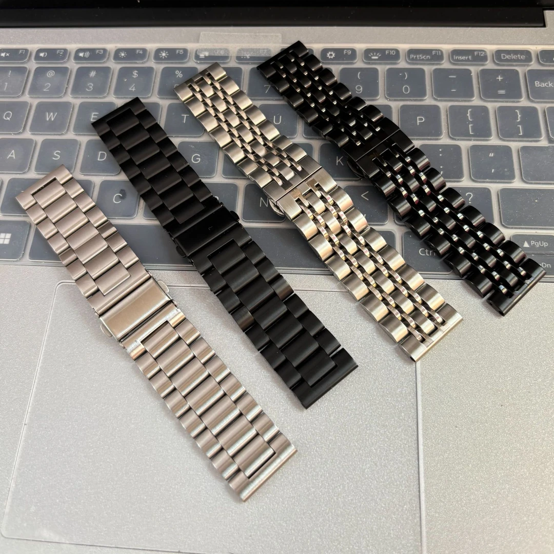 星空适用华为gt5表带gt3pro表带gt2钢带GT4/3保时捷watch3精钢带