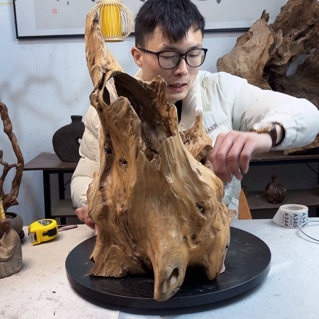 木x****o根雕小底座无拼接343