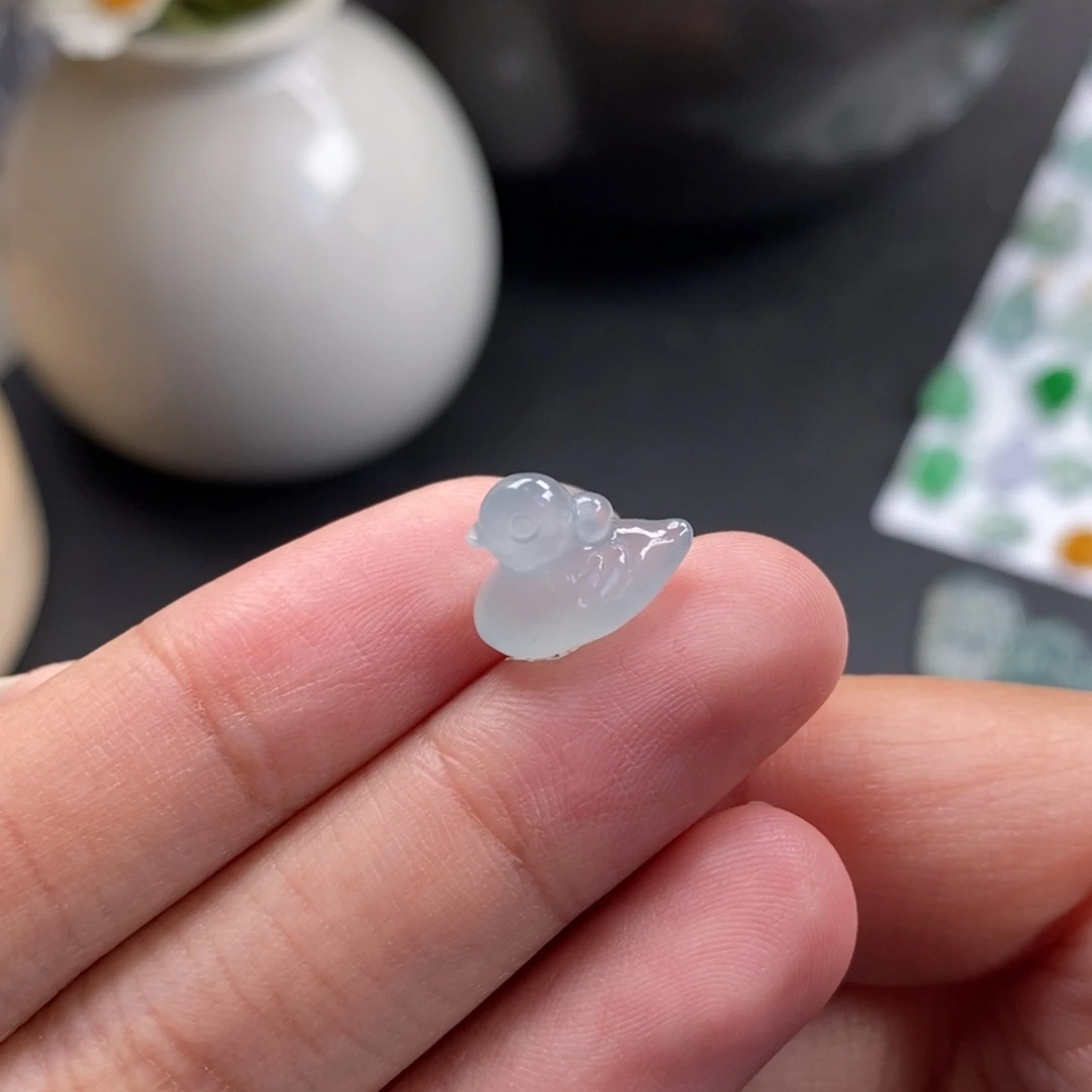 翡翠散珠晴底起胶小鸭子