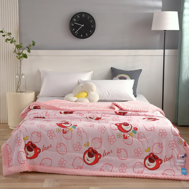 豆豆被3D安抚豆豆绒夏被春秋被冬被2514