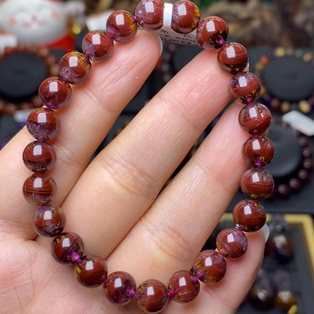 水晶A005极光三色单圈7m未镶嵌热****6