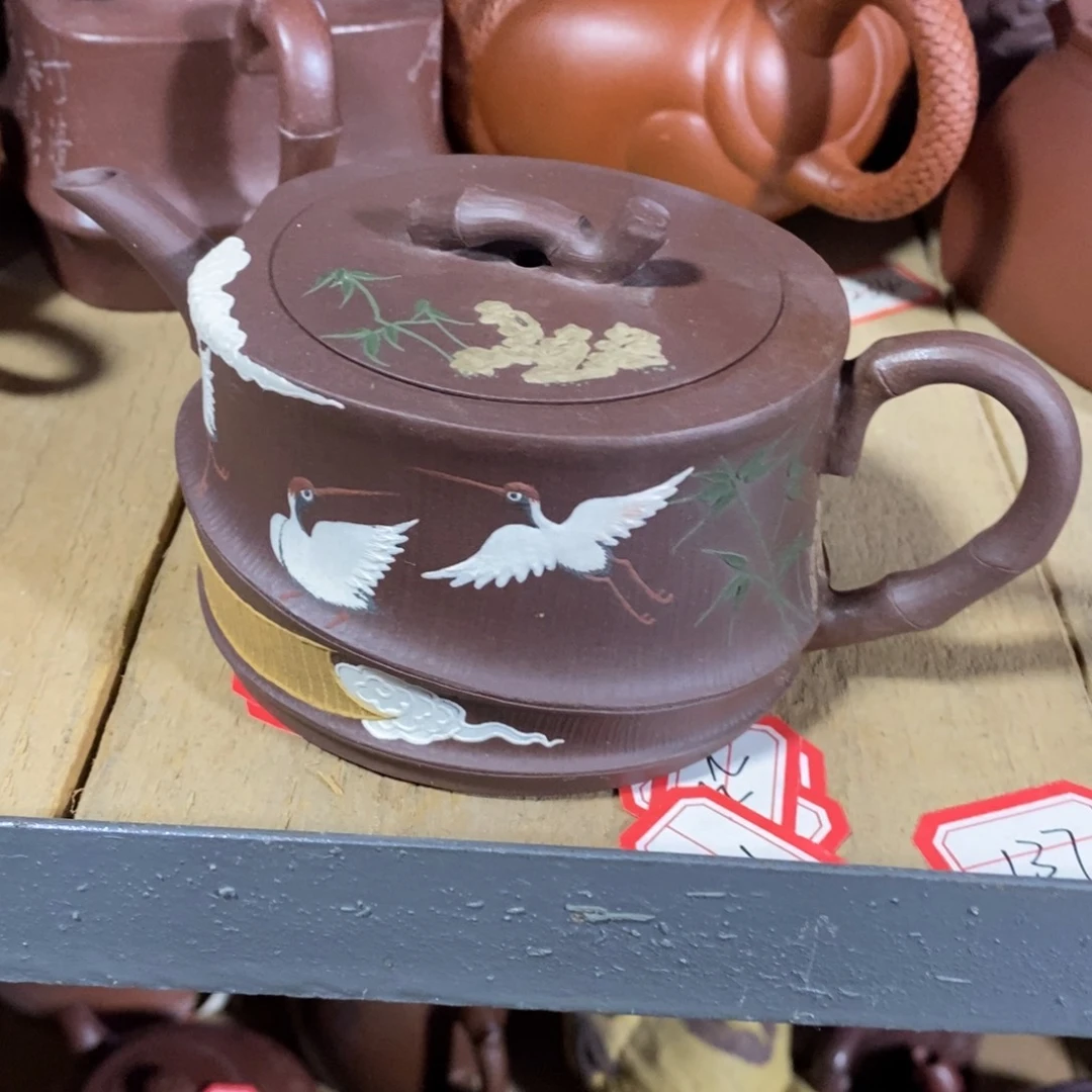 紫砂茶壶原矿手工130