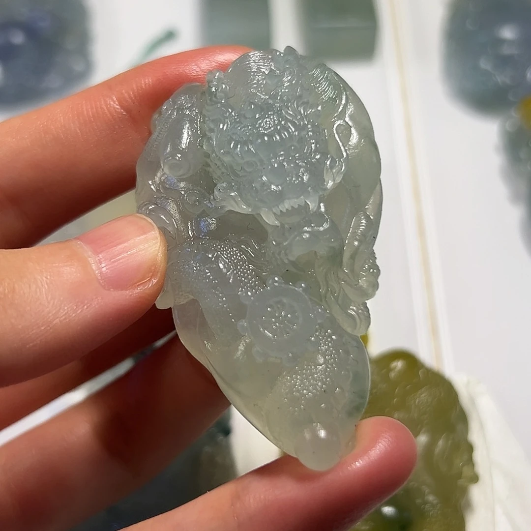 未镶嵌定制翡翠挂件