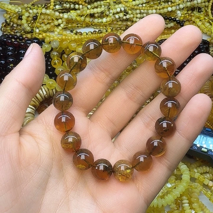 琥珀未镶嵌珠宝奇石