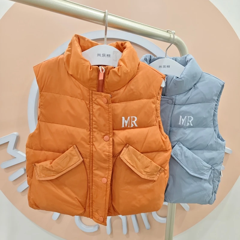米乐熊儿童MR羽绒马甲2710