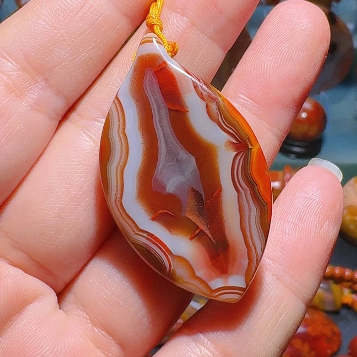 未镶嵌玛瑙/玉髓珠宝半成品
