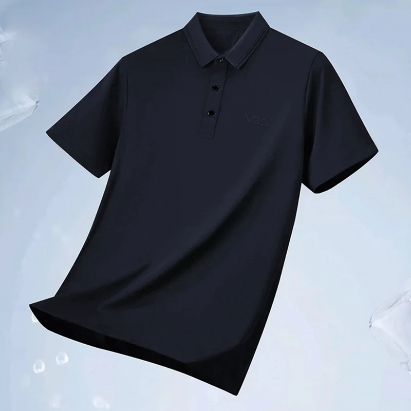VBA 6603 断码 YZX男士含桑蚕丝POLO衫夏季凉爽T恤休闲百搭透气