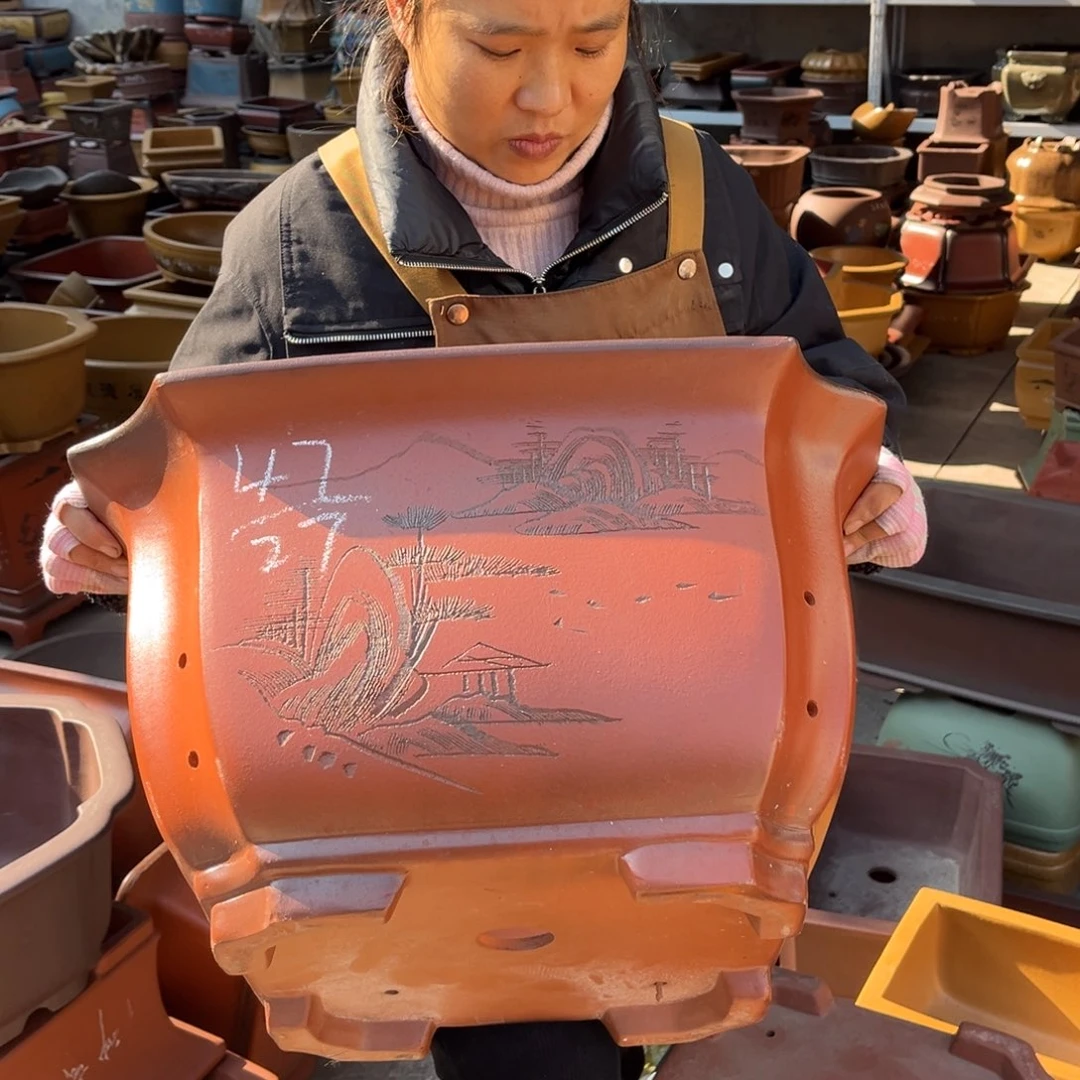 花盆紫砂盆景艺术