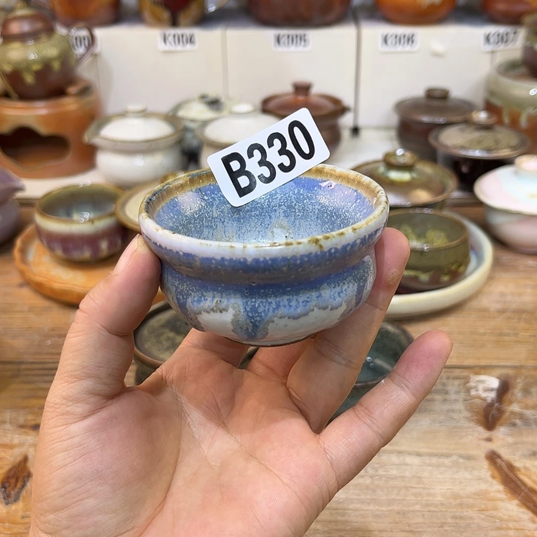 白泥茶杯陶瓷艺术