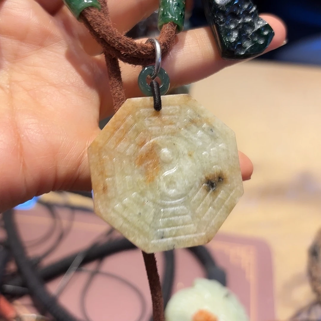 翡翠未镶嵌颈饰原创