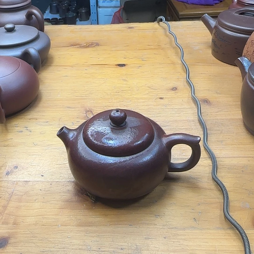 紫砂茶壶民间手艺人全手工制作