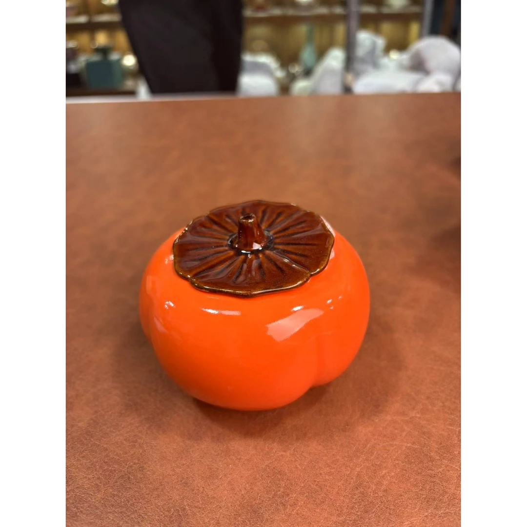 柿子茶叶罐 5944