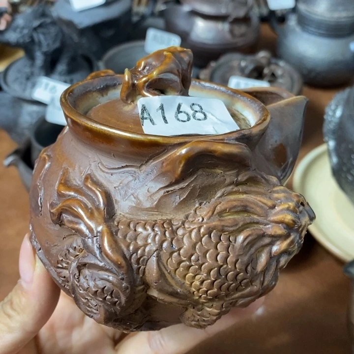 柴烧裸烧纯手工制作瑕疵不退不换