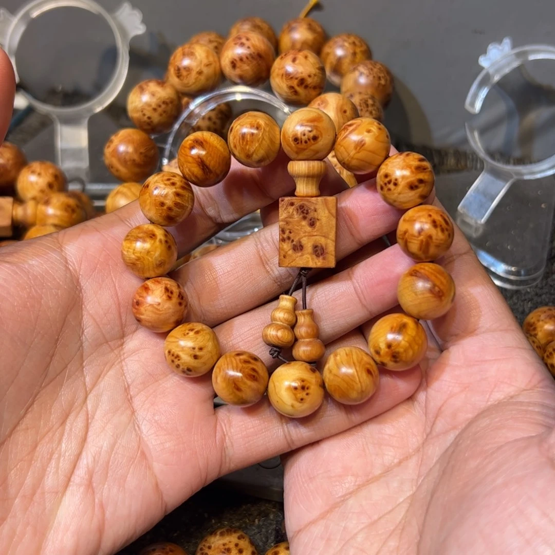柏木（崖柏）手串/手链雅****.1.5入门级瘤疤手串