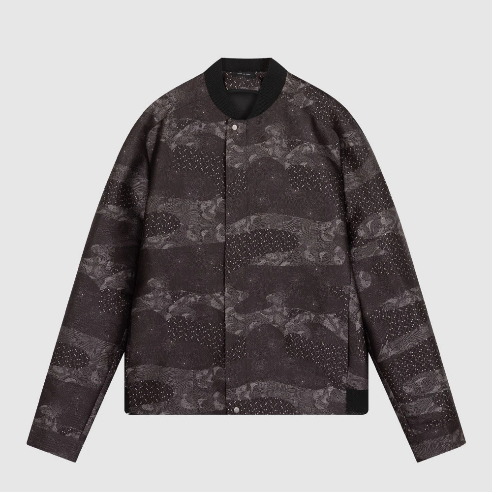 EMPORIO ARMANI阿玛尼EA立领拉链男士休闲夹克外套W1R220W1247632