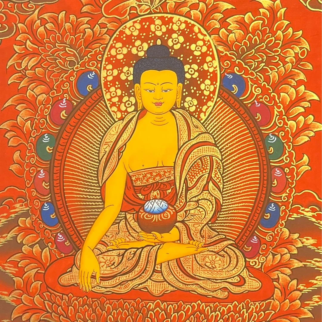 XMLY1026藏传艺术作品-释迦摩尼
