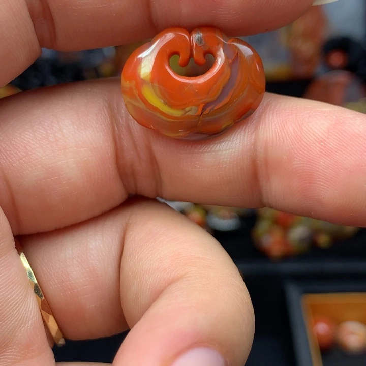 玛瑙/玉髓吊坠未镶嵌小*a