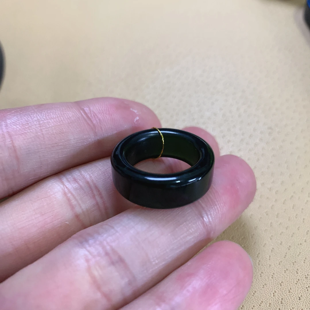 天然缅料a货 内径16.3戒指931