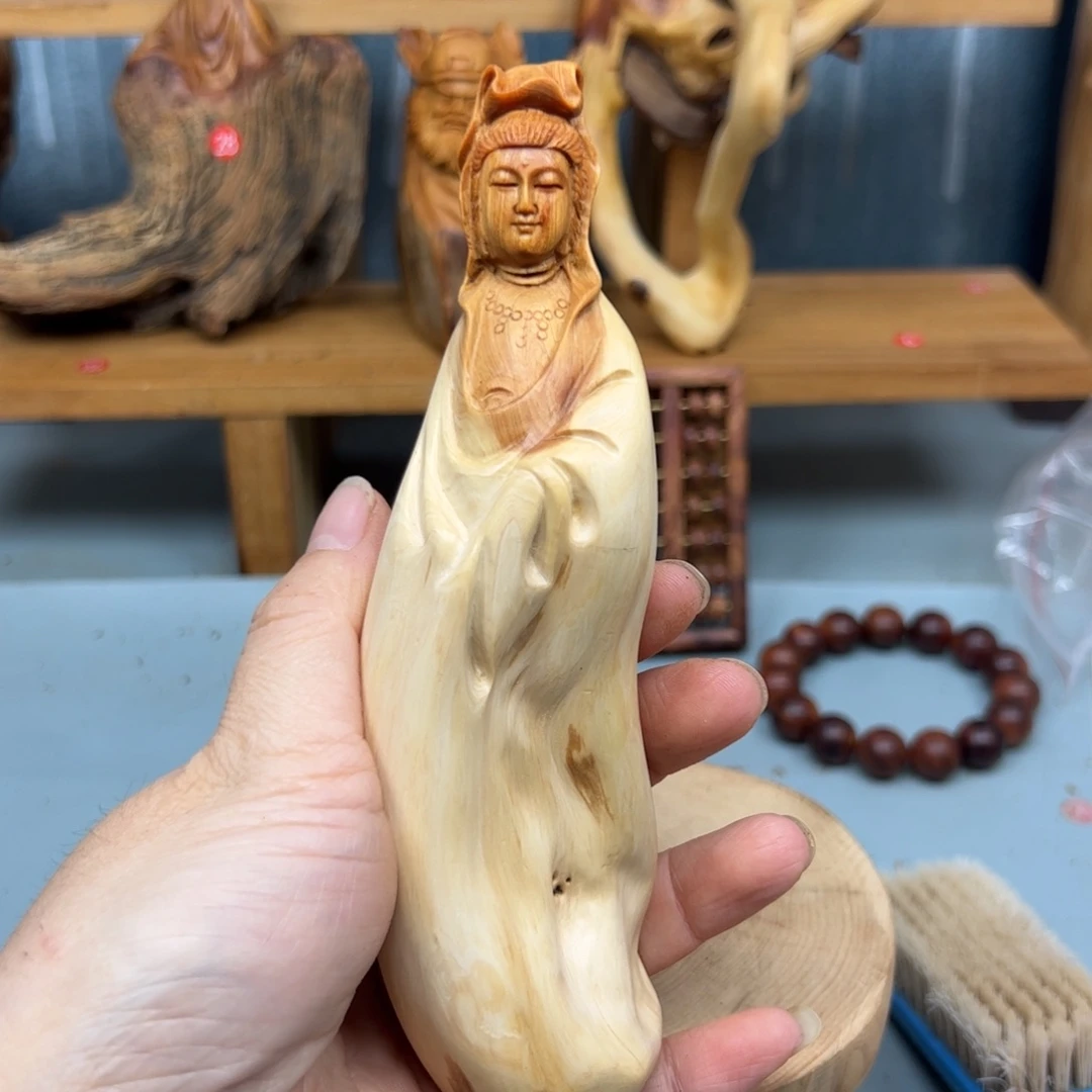 用***9柏木崖柏木摆件手把件，