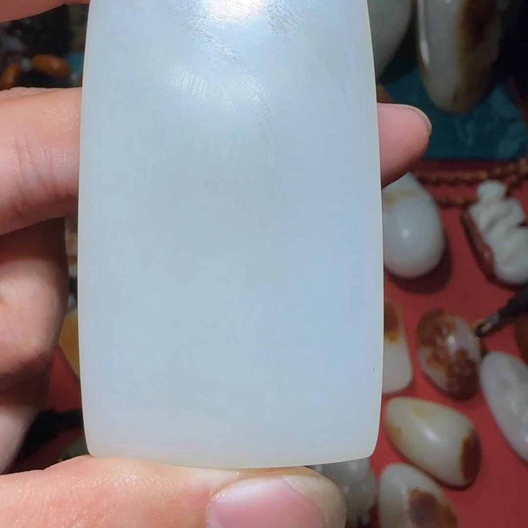 5***7和田玉未镶嵌颈饰