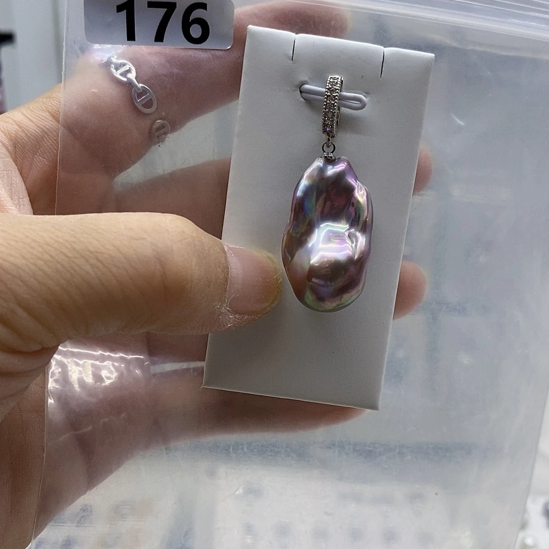 颈饰合金淡水珍珠