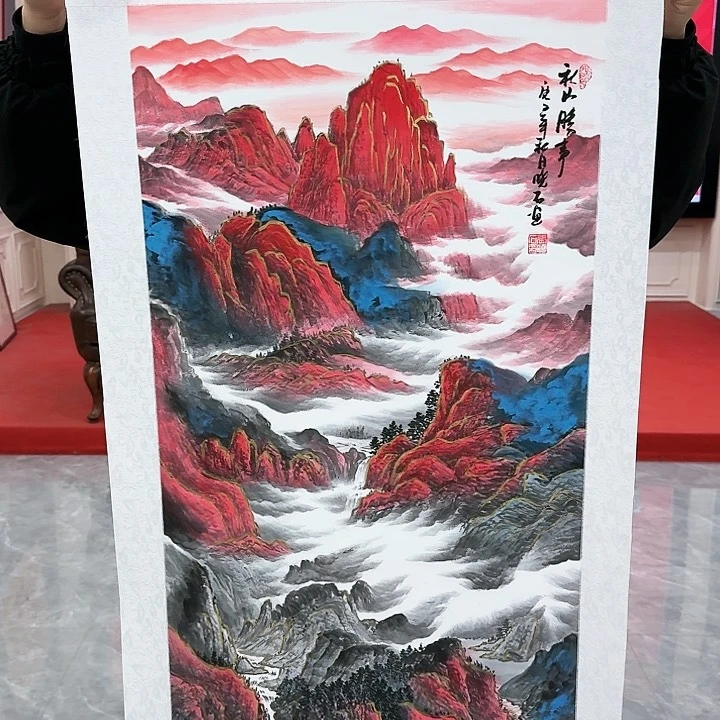 国画书法作品多次参加