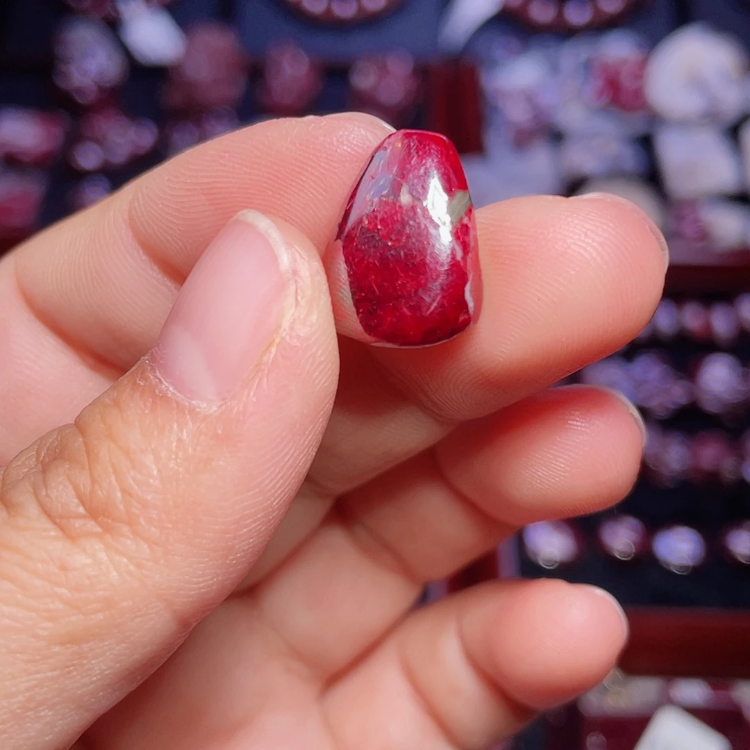 天然辰砂朱砂吊坠