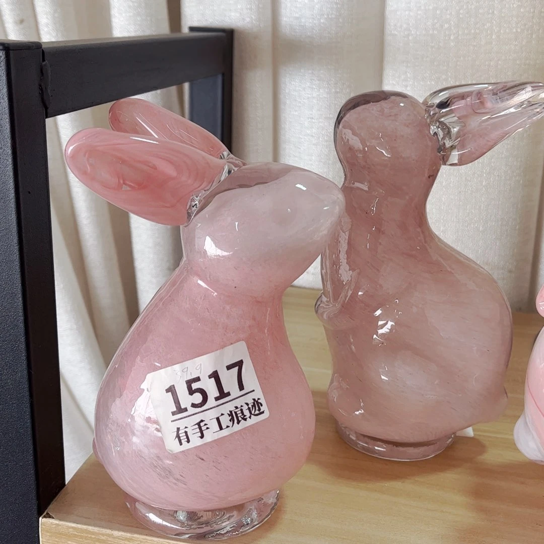 琉璃1517有手工痕迹 花瓶摆件