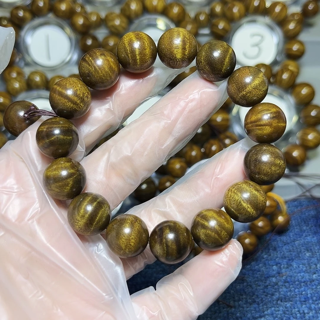 烟***。楠木（金丝楠）手串/手链1.5