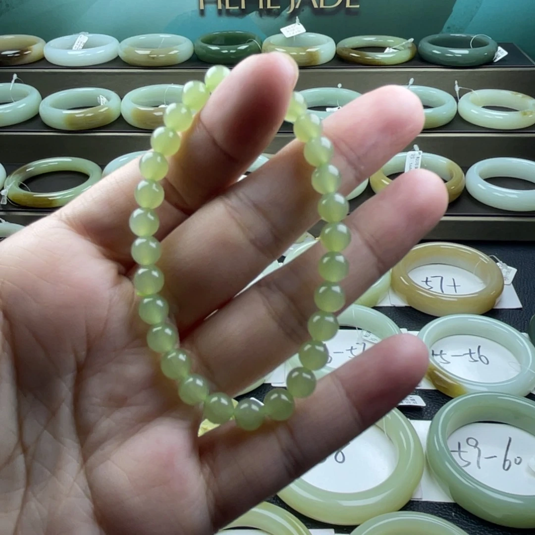 和田玉手链未镶嵌