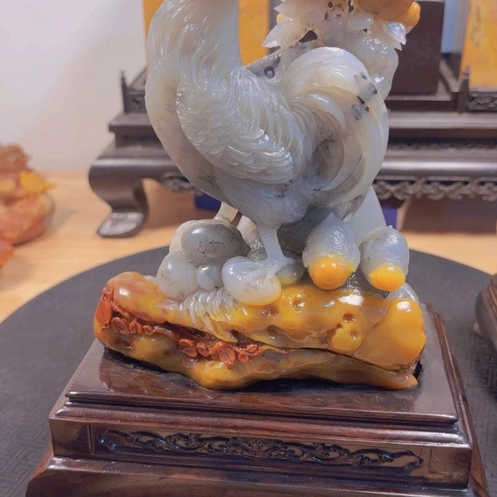 寿山石大吉大利摆件